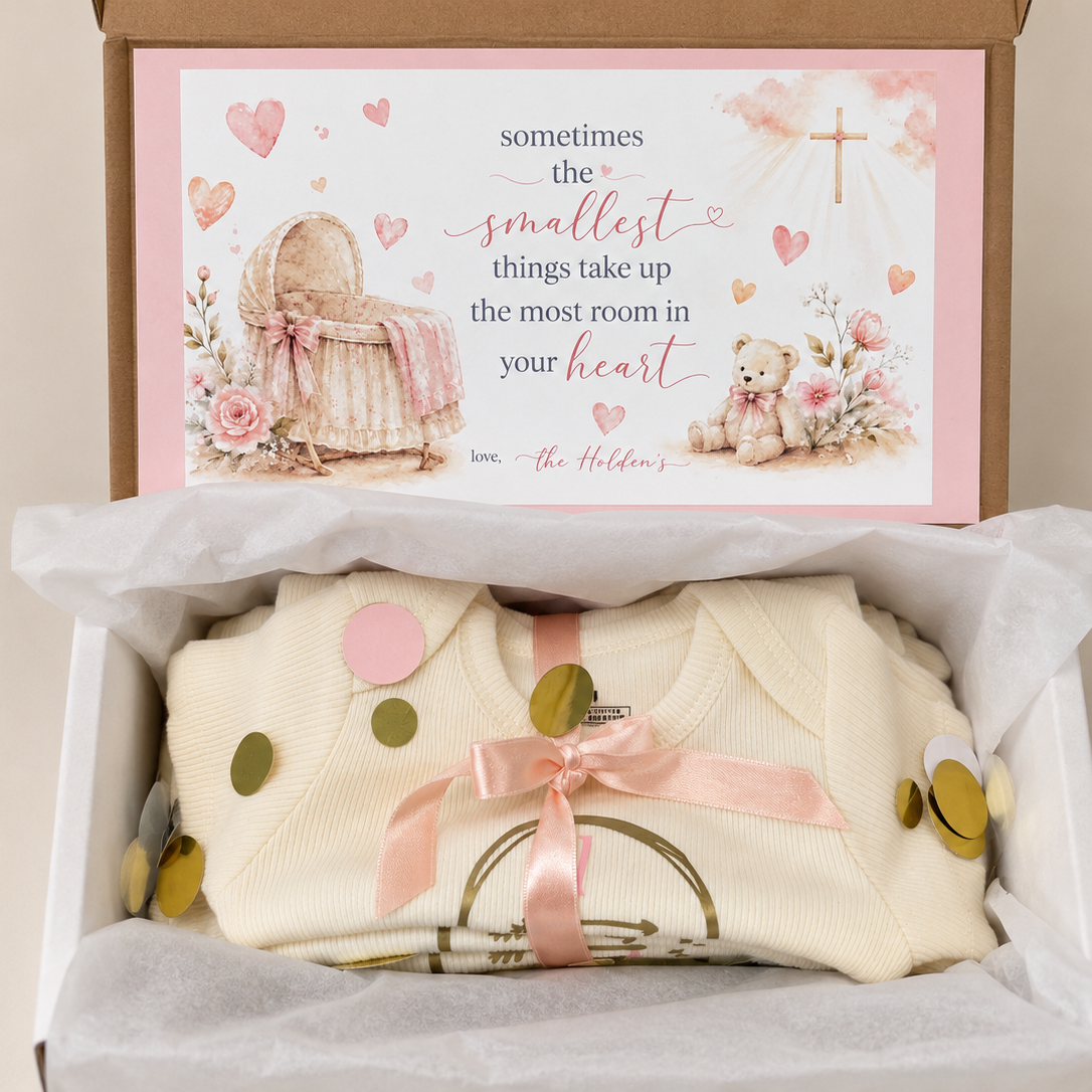 Welcome to the World • 12-Month Milestone Onesie Set (Newborn–12 Months)