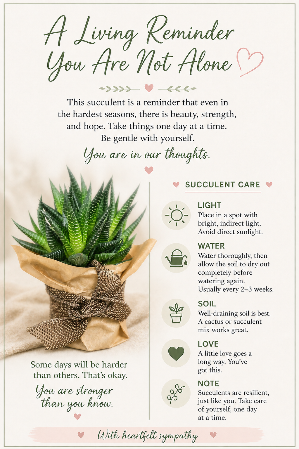 Encouragement & Support Gift Box