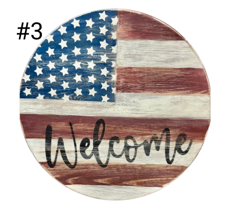 Patriotic Door Displays
